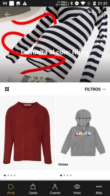 Zalando Privé android App screenshot 6